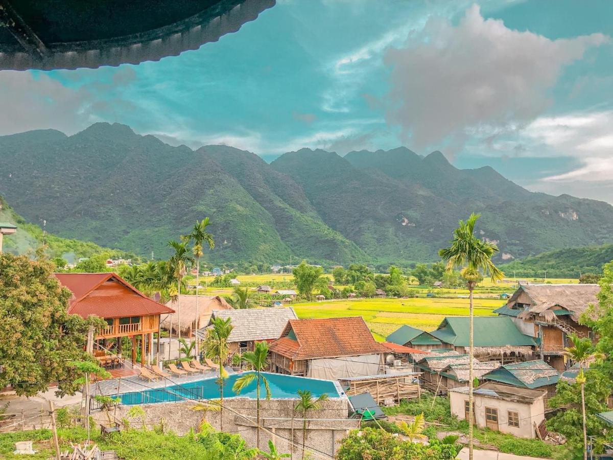 Mai Chau Sunset Boutique Hotel Экстерьер фото