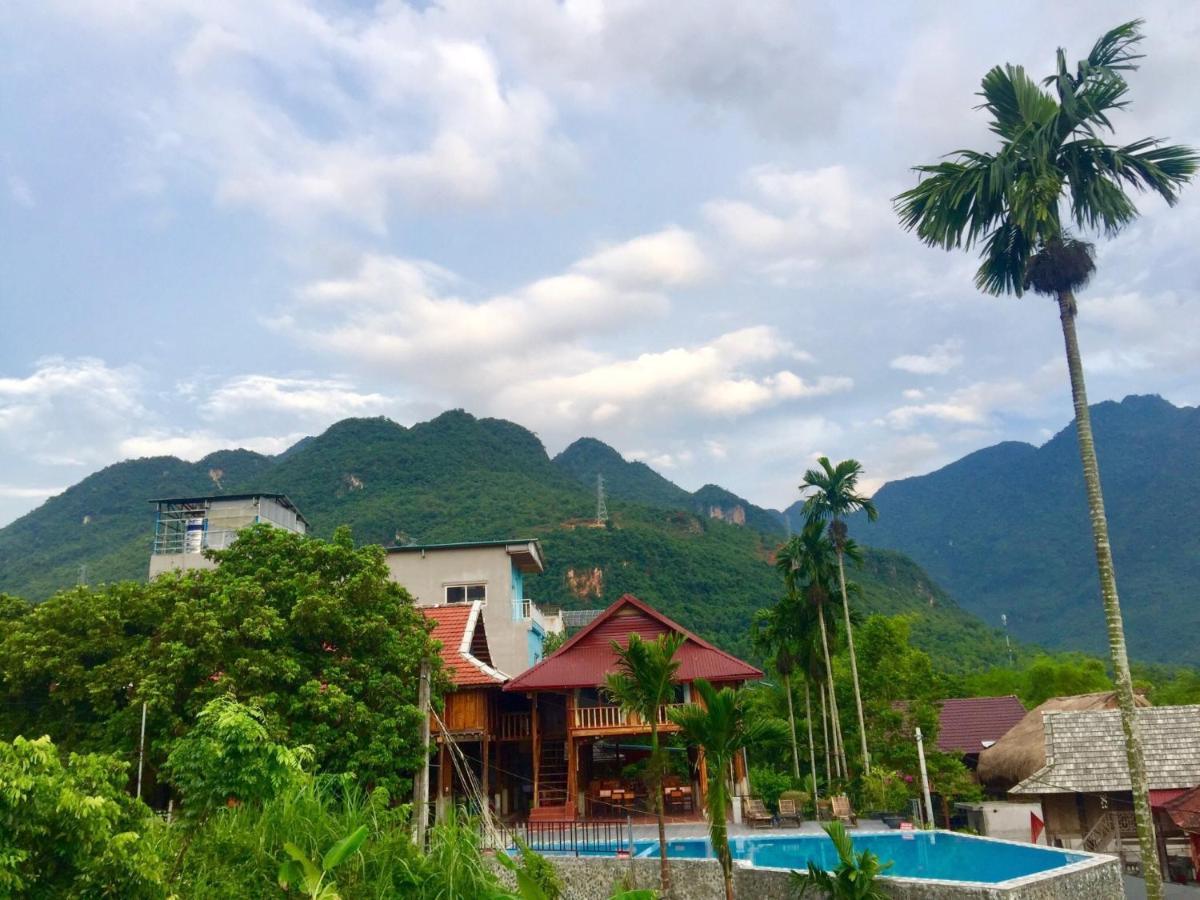 Mai Chau Sunset Boutique Hotel Экстерьер фото