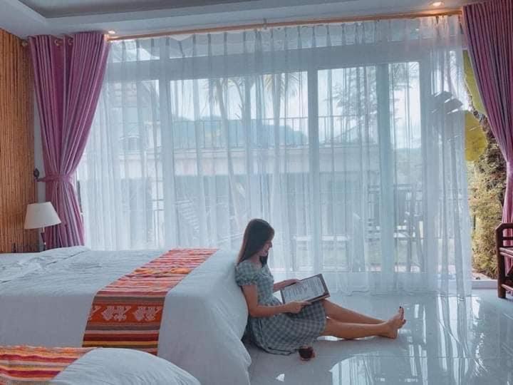 Mai Chau Sunset Boutique Hotel Экстерьер фото