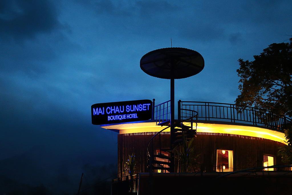 Mai Chau Sunset Boutique Hotel Экстерьер фото