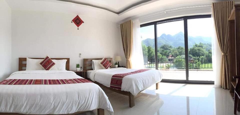 Mai Chau Sunset Boutique Hotel Экстерьер фото