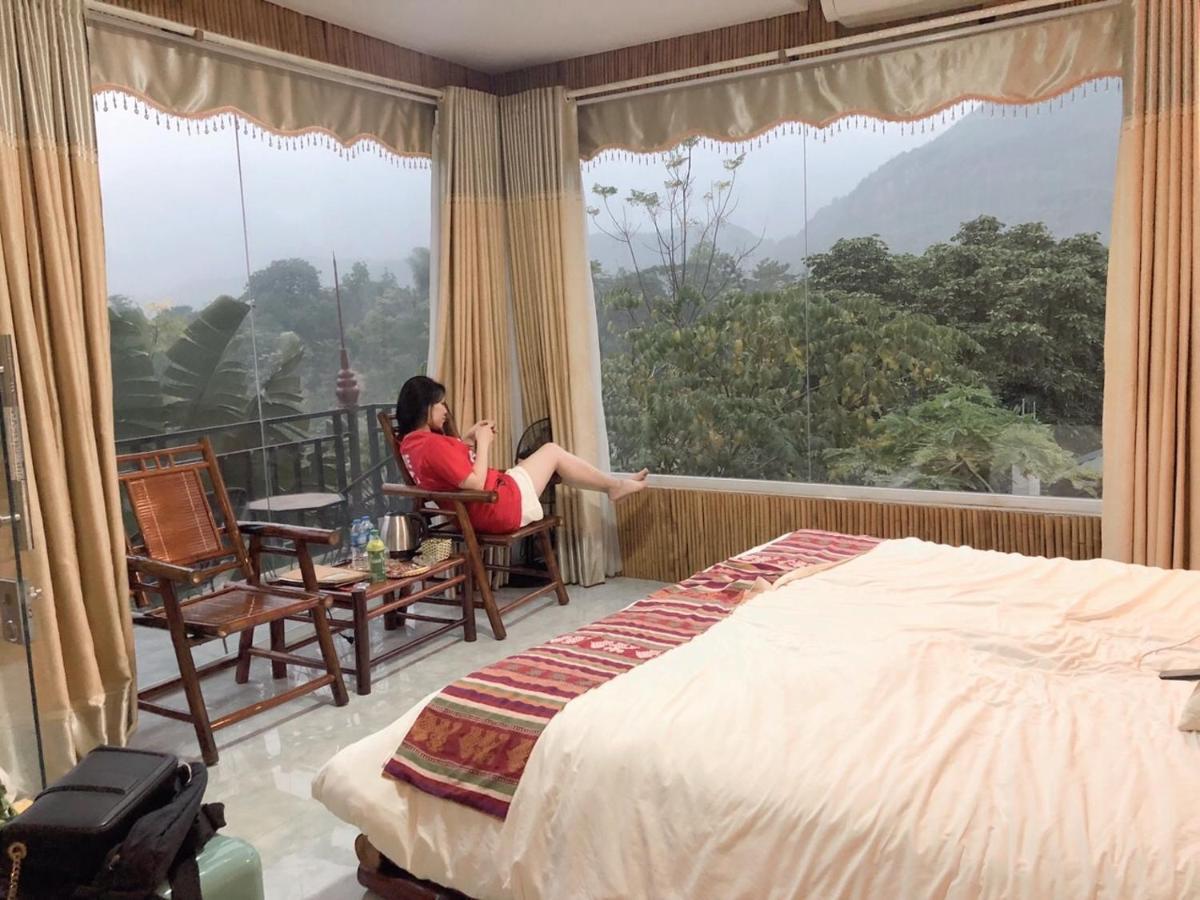 Mai Chau Sunset Boutique Hotel Экстерьер фото