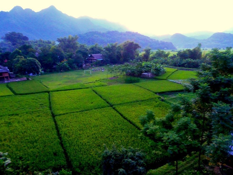 Mai Chau Sunset Boutique Hotel Экстерьер фото