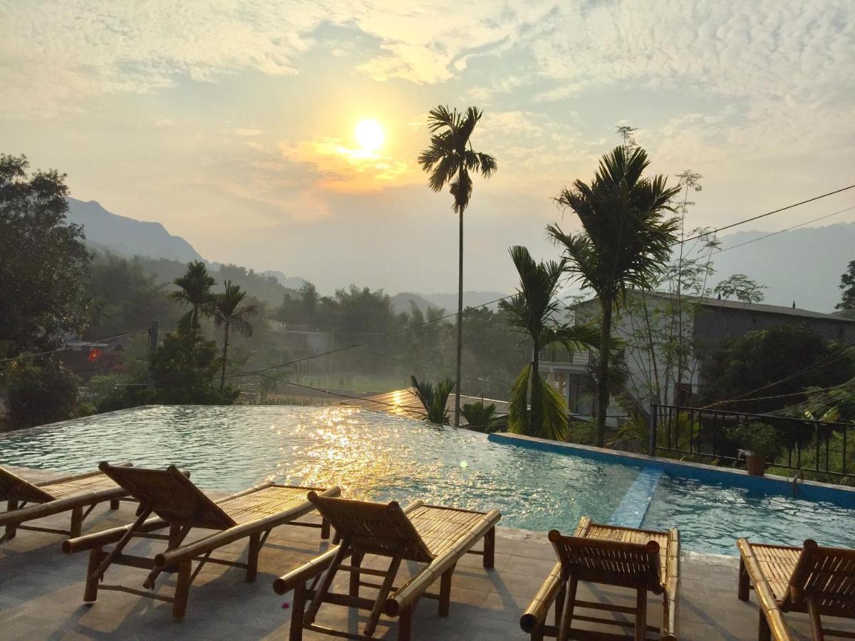 Mai Chau Sunset Boutique Hotel Экстерьер фото